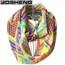 Fashionable Polyester Printed Lady Scarf